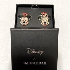 Disney Baublebar Mickey and Minnie earrings. New without tag